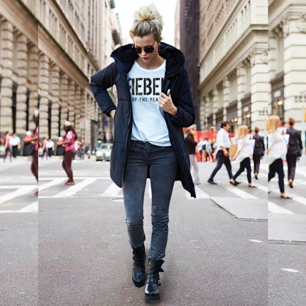 REBEL OF THE YEAR COTTON SCOOP TEE